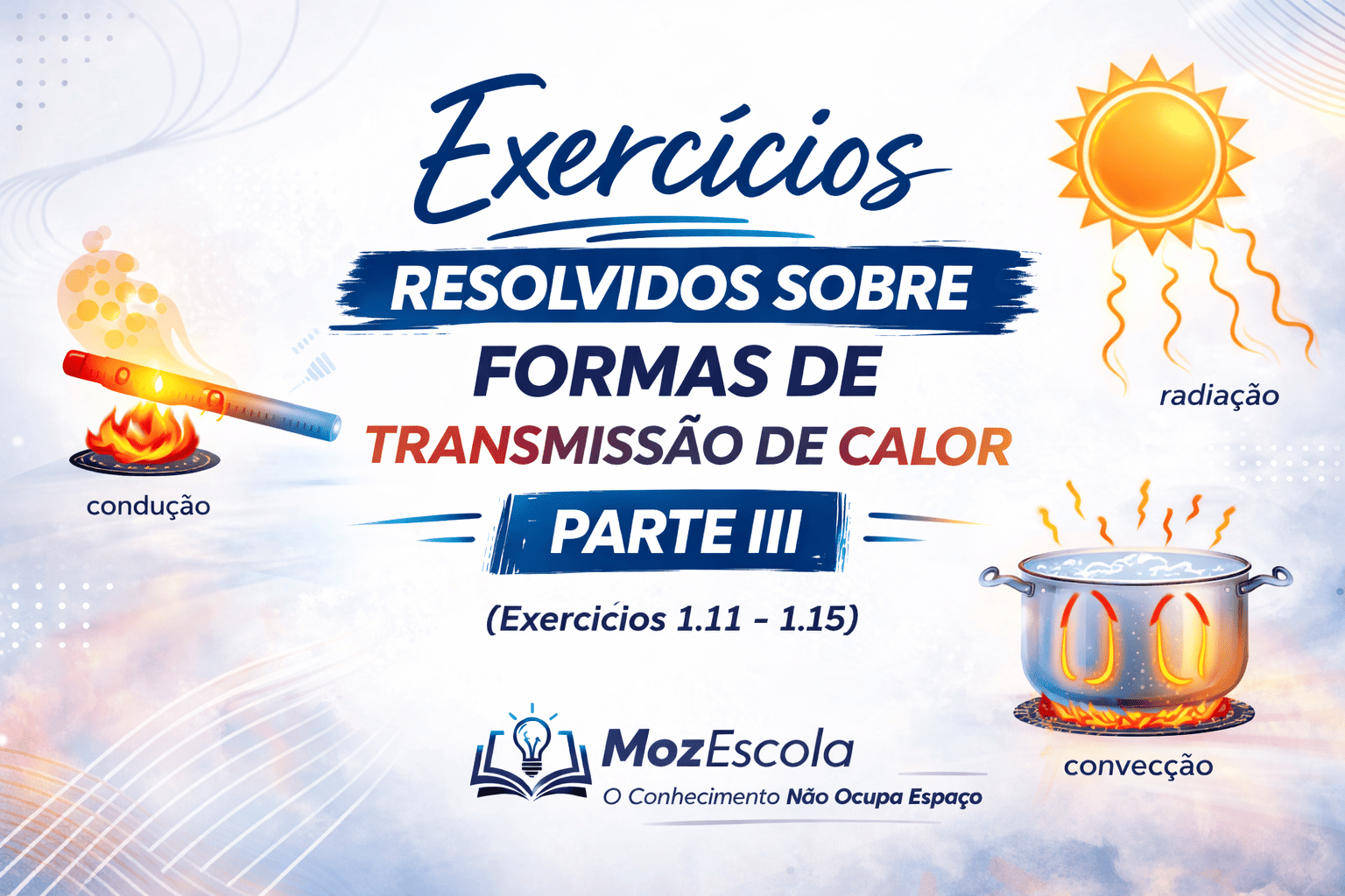 Exercícios Resolvidos Sobre Formas de Transmissão de Calor