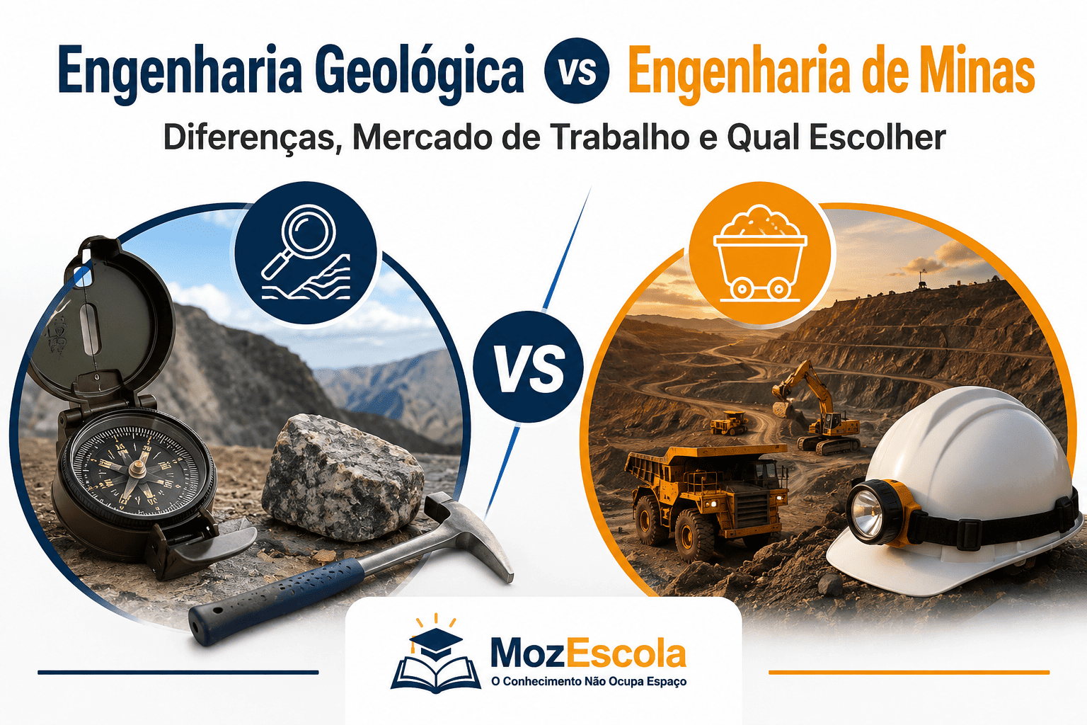 Engenharia Geológica vs Engenharia de Minas