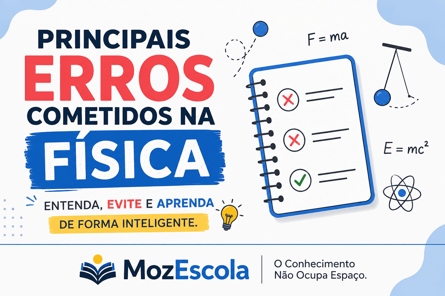 Principais Erros Cometidos na Física